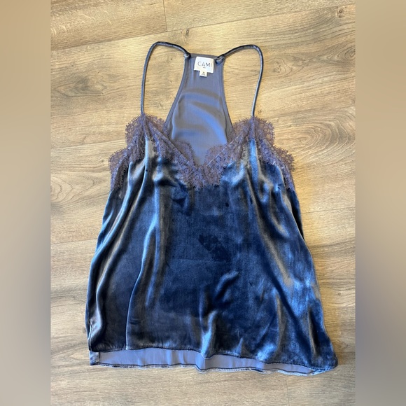 Cami NYC The Racer Velvet Cami - Picture 4 of 7